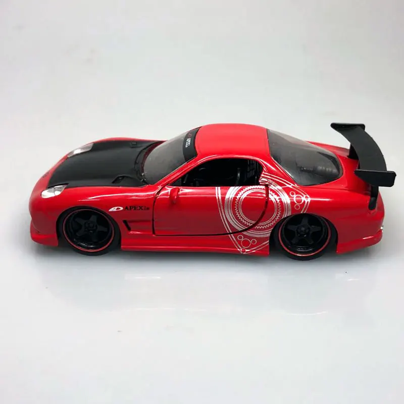 JADA JDM 1/32 масштабная модель автомобиля игрушки Япония 1993 MAZDA RX7 литая металлическая модель автомобиля игрушка для подарка/детей/коллекции