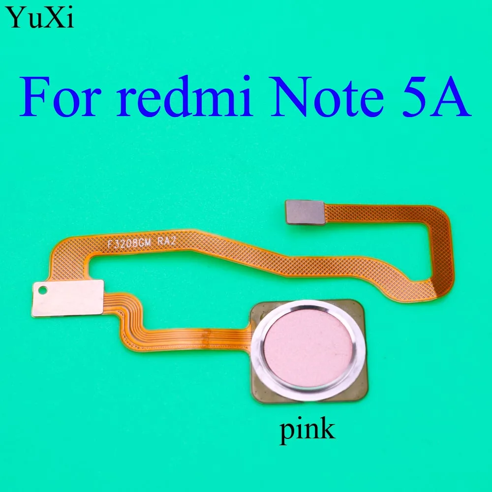Для Xiaomi Redmi Примечание 5A Prime/Y1 сканер отпечатков пальцев гибкий кабель сенсорный сенсор ID Главная Кнопка возврата ленты Flex Ремонт Запчасти