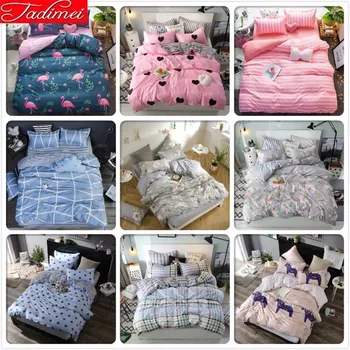 

Adult Kids Child Soft Cotton Bedding Set Duvet Cover Bed Linen Single Twin Full Double Queen King Size Bedspreads Quilt Bedlinen