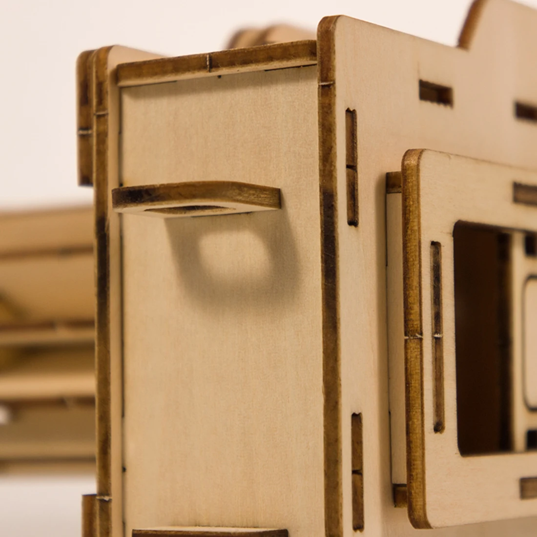 46 шт DIY 3D камера головоломка деревянная модель Строительный набор сборная камера игрушка