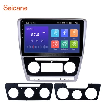 

Seicane 10.1 inch Android 8.1 HD Touch Screen for Skoda Octavia 2007 2008 2009-2014 Radio GPS Bluetooth Head unit Mirror SWC