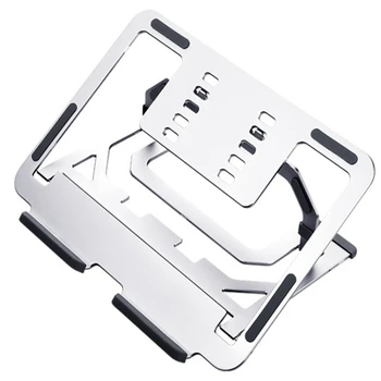 

Desktop Laptop Stand(with Heating Ventilation Holes to Lift the Laptop), Foldable Laptop Stand (Up to 15 Inches,1Pcs)