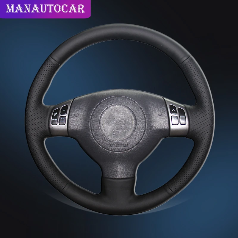 Автомобильная Оплетка на руль для Suzuki Swift Sport 2005 2011 Splash 2007 2015 Opel Agila Vauxhall DIY авто
