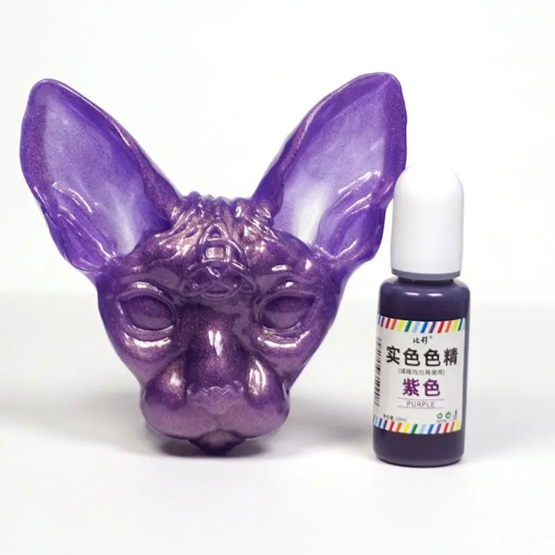 10ml UV Resin Solid Pigment Liquid Dye 12 Color DIY Resin Jewelry Making Crafts
