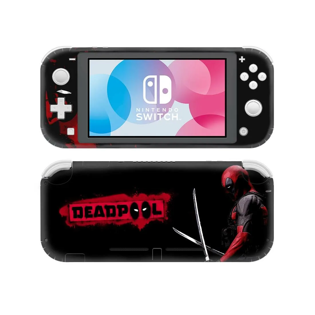 Дэдпул nintendo switch Lite наклейки pegatinas nyd switch Lite виниловые наклейки на кожу Наклейки Adesivos для nintendo Switch Lite