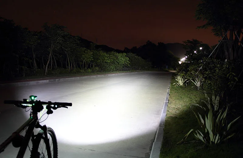 RU Clearance Sale Waterproof Bicycle Light Mountain Bike Handlebar Headlight Bicycle MTB Front Light Bright Bike Light Bicycle