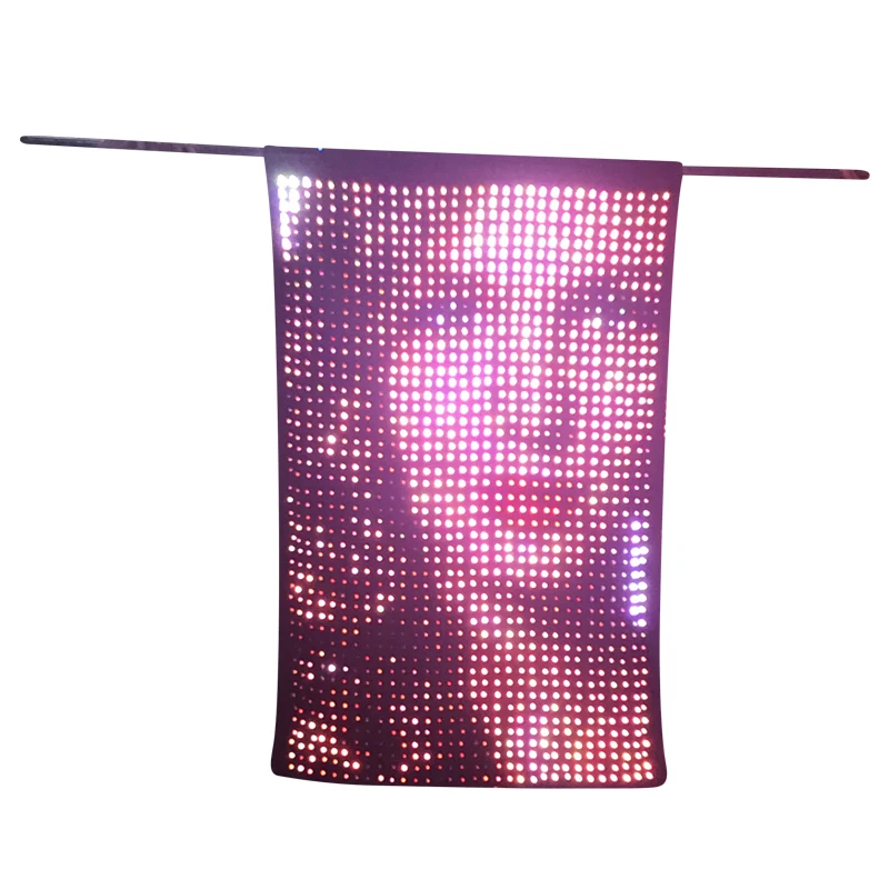 

Free shipping LED Vision flag RGB