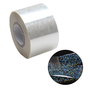 

1roll Nail Transfer Foil Dot Stars DIY Home Salon Easy Use Manicure Clear Sticker Holographic Accessories Shining Decorative Art