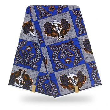 

Blue Bird Peacock Mitex Print Cotton Fabric For Craft Making Dresses Skirts/African Fabrics Kitenge Tissues Africain Pagne Y-100