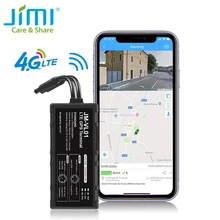 Jimi novo vl01e 4g carro gps tracker com wifi em tempo real rastreamento de monitoramento remoto via app web vários alertas rastreador para veículo