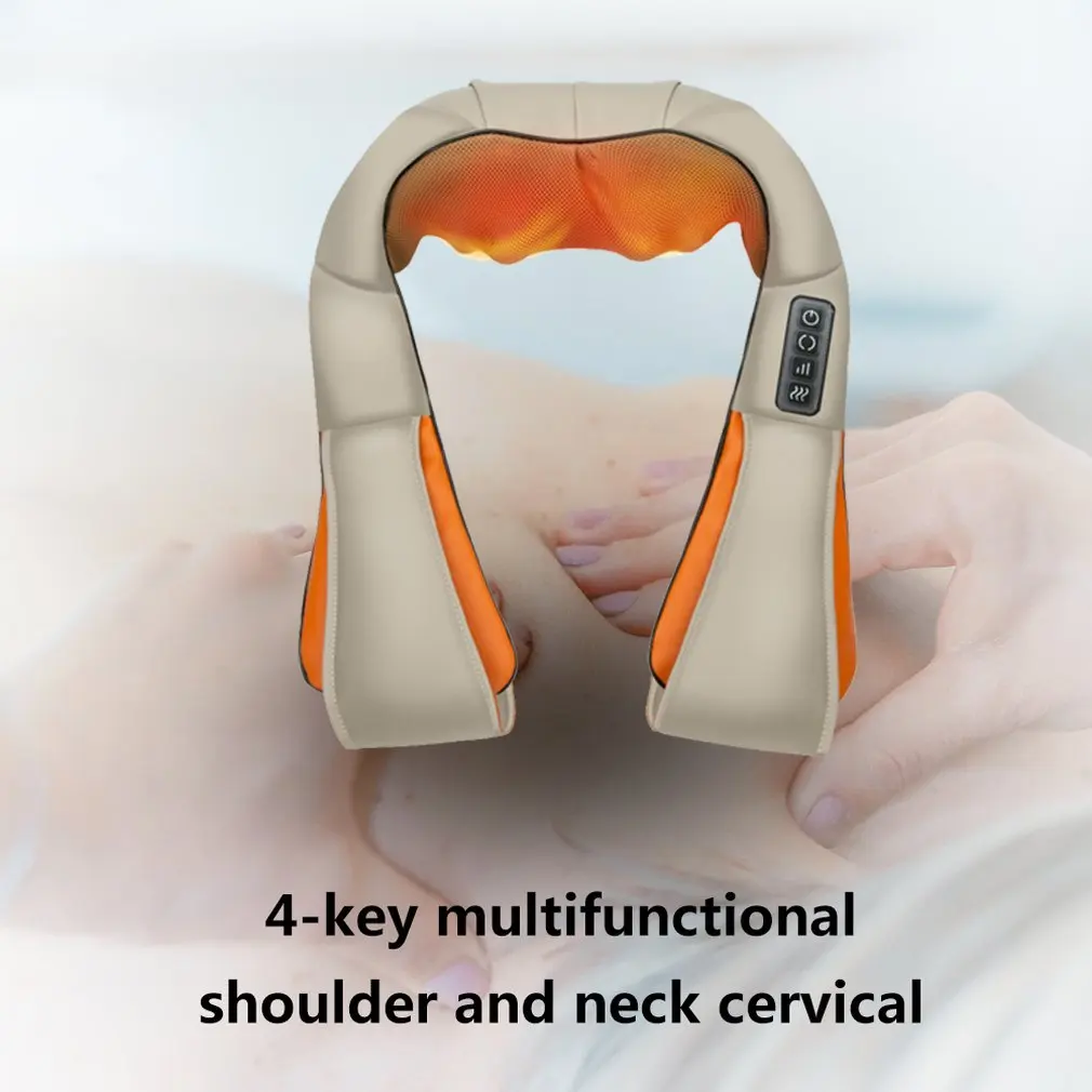 Multi-function massage shawl household electric kneading car massager shoulder neck cervical physiotherapy instrument