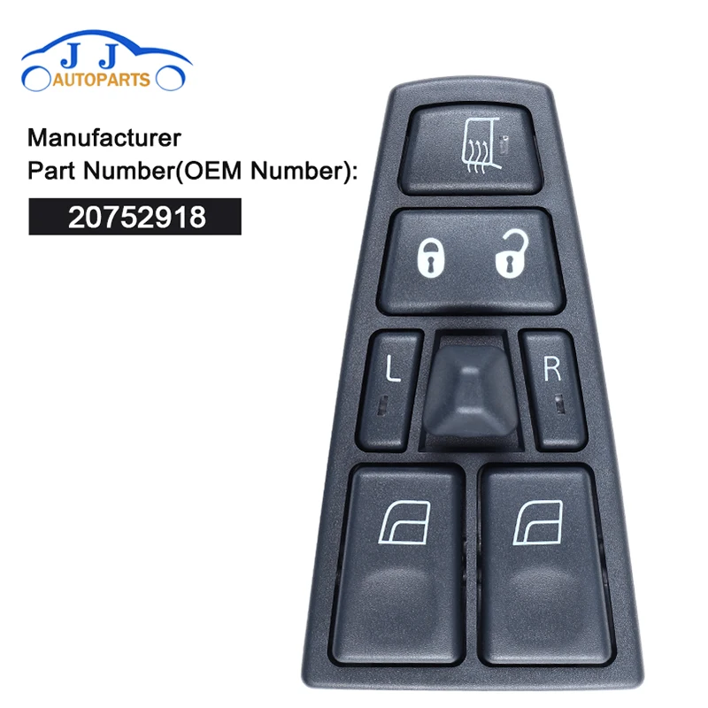 20752918 переключатель стеклоподъемника для VOLVO оконный FM12 FM9 FH FM VNL 20953592 20455317 20452017