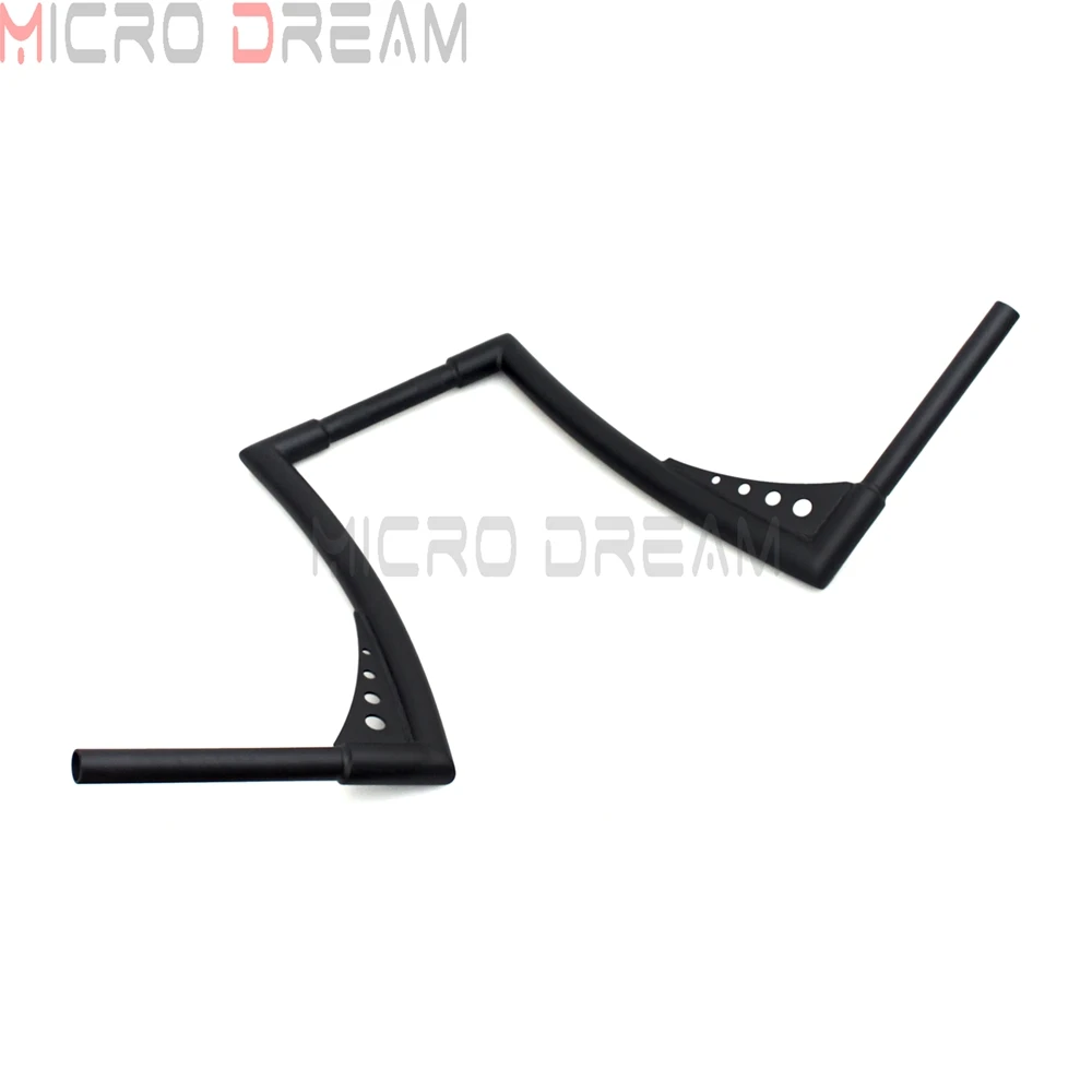 1" Rise мотоцикл 1-1/4" APE вешалка руль для Harley Dyna Bobber Sportster XL на заказ Softail FLST FXST черный