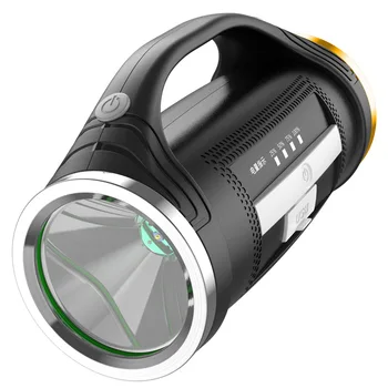 

Led Flashlight Handed Portable Usb Rechargeable Torch Searchlight Multi-Function Long Shots Lamp L2 9000W