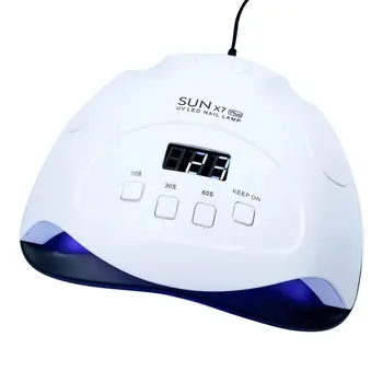 

Fashion Female Nail Instrument Nail Lamp Portable Nail Phototherapy Machine 90W High Power Nail Lamp Tool