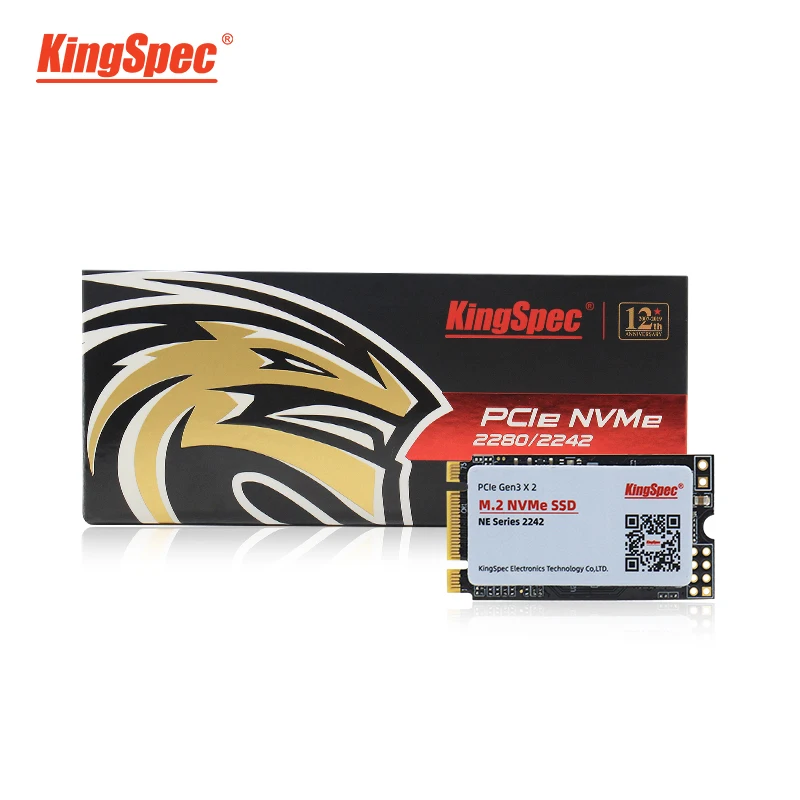 KingSpec 22x42mm PCI-e Signal Gen3.0x2 NVMe Internal M.2 SSD 240GB 256GB Solid Hard Disk HD M2 PCIe Drive for Laptop PC | Компьютеры и