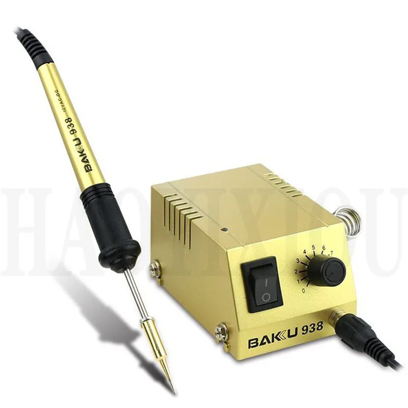 

BAKU Soldering Station BK-938 Mini Solder 220V / 110V, Fast Heating Soldering Iron Equipment Welding Machine for Repair Phone