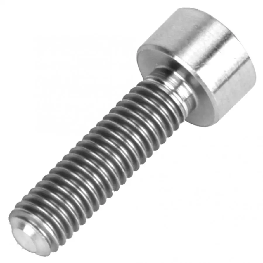 3 шт. винт велосипедный болт M5x18mm сверхлегкий титановый сплав горный шоссейный велосипед винт болт велосипед стержень шестигранный круглый Винт велосипедные части
