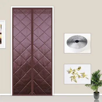 

Winter Magnet Auto Closing Door Curtain Screens Anti Mosquito Magnetic Windproof Warm Door Screen