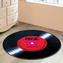 Круглый Печатный Мягкий коврик на полу, ковер для дома, спальни, украшение для гостиной, коврик для скалолазания, детский коврик, домашний декор