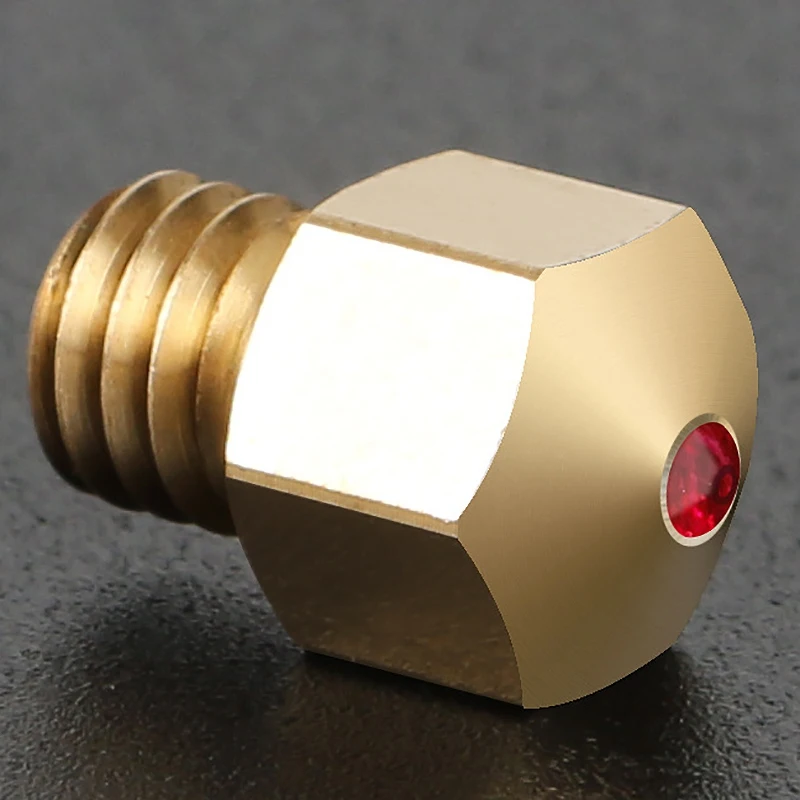 Аксессуары для 3D принтеров сопло Mk8 0 4 мм Совместимость с Petg Abs Pei Peek и другими