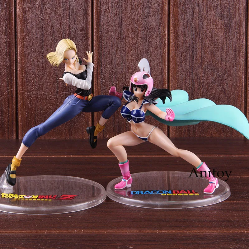 Фигурка "Dragon Ball" Девочки Боевая версия. Chi-Chi Android 18 фигурка аниме «драгонболл» ПВХ Коллекционная модель игрушки