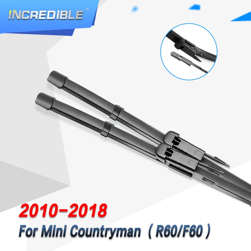 Невероятный стеклоочистителей для Mini Countryman R60 F60 Fit Pinch Tab оружия 2010 2011 2012 2013