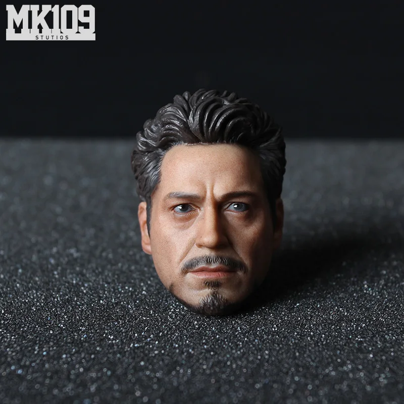 1/6 масштаб Ironman Tony Stark Young/старая голова скульптурная фигура тела DIY фигурки