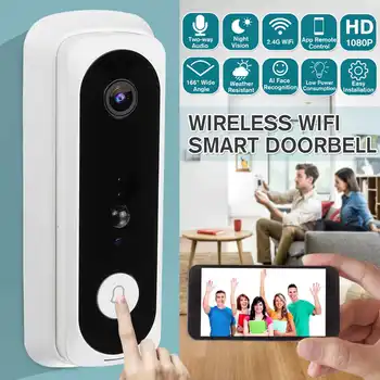 

Smart PIR Video Intercom WI-FI Video Door Phone Door Bell WIFI Doorbell Camera For Apartments IR Alarm Wireless Security Camera