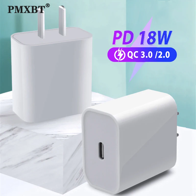 18 Вт PD USB Type C быстрое зарядное устройство адаптер для iPhone 11 Pro Max Huawei Быстрая