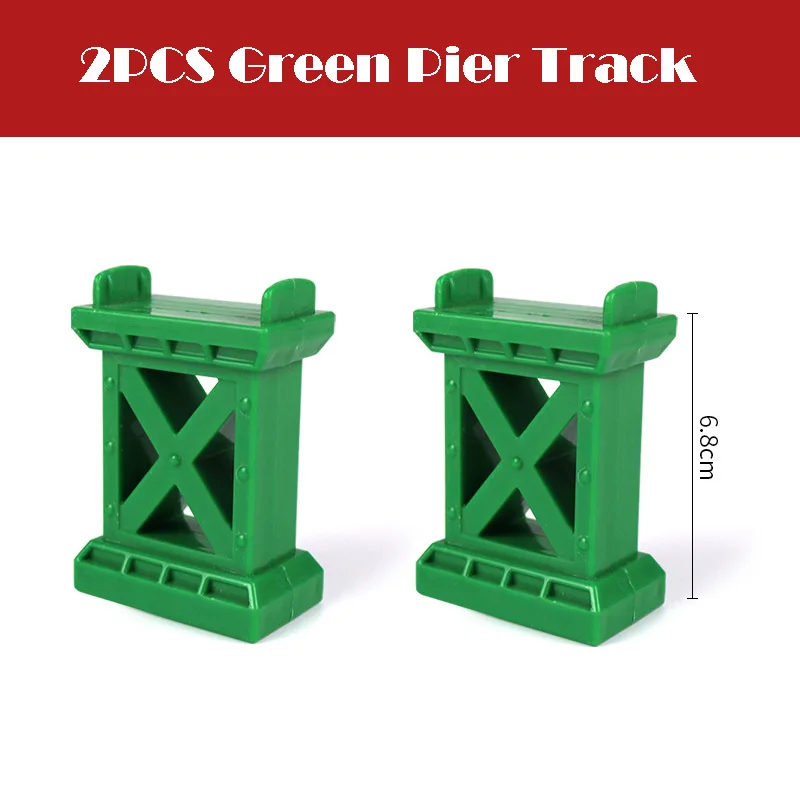 1pcs Wooden Track Parts Beech Wooden Train Track Racing Railway Train Toys Accessories fit for Brand Tracks for Children Gift 17