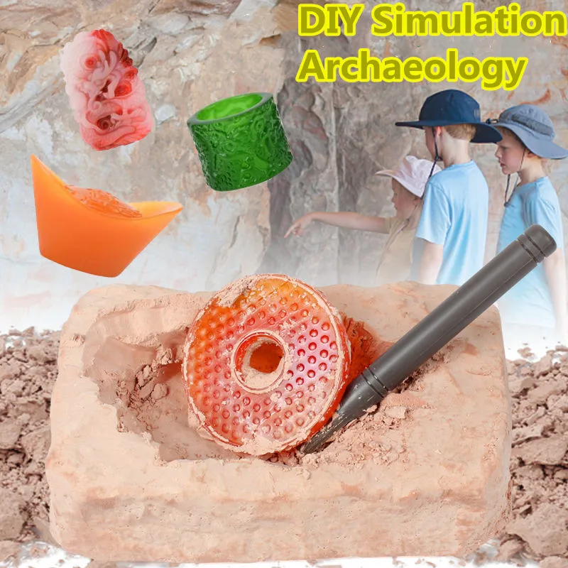 

Brinquedos Infantil Menina ArchÃ©ologie Cultural Relics Children Craft for Kids 2 to 4 Years Toddler Mining Toys