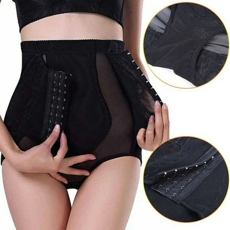 Высокая талия талии тренер фирма M XXL Body Shaper Для женщин Утягивающие трусы размера