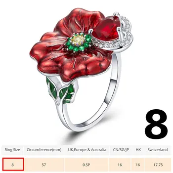 

BAMOER Unique Design Rose Gold Color Mona Lisa Ring for Female Wedding with AAA Colorful Cubic Zircon Bijouterie JIR052