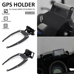 2015-2020 2019 2018 New For YAMAHA NMAX 155 125 Navigation Bracket NMAX155 125 Aluminum Holder GPS Phone Stand Frame Accessories