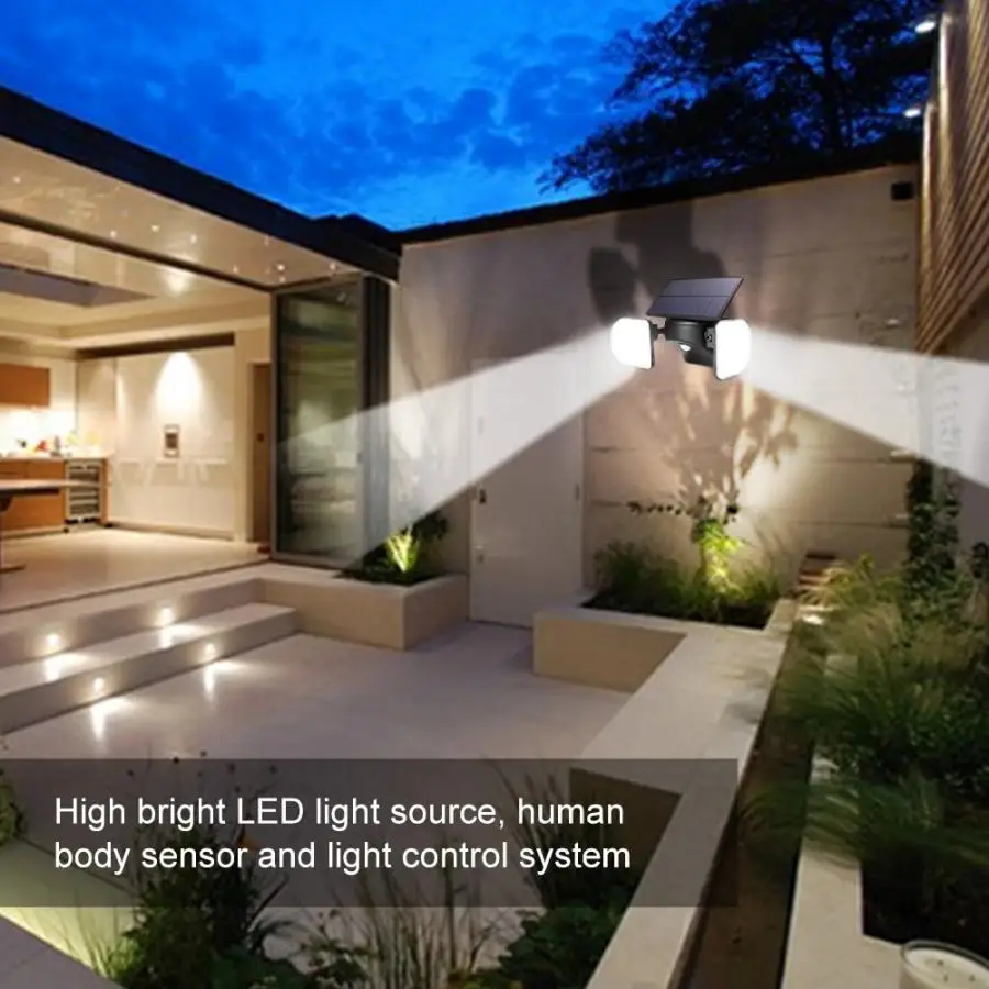 

Garden Solar Powered 56LED Wall Light Human Body Sensor Sconce Lamp for Garden Road Corridor outdoor wall lights solar led