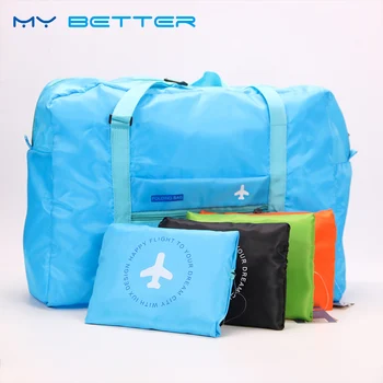 

Fashion WaterProof Travel Bag Large Capacity Bag Women Nylon Folding Bag Unisex Luggage Travel Handbags