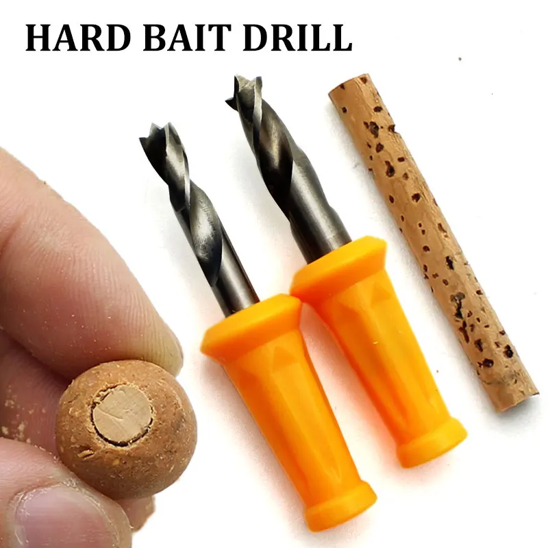 6mm/8mm Karpfen Angeln Werkzeuge Kork Ball Punch Loch Werkzeuge Edelstahl Bohrer Karpfen Köder Corer Fit korken Stick Angeln Zubehör Tackle – Detail 1