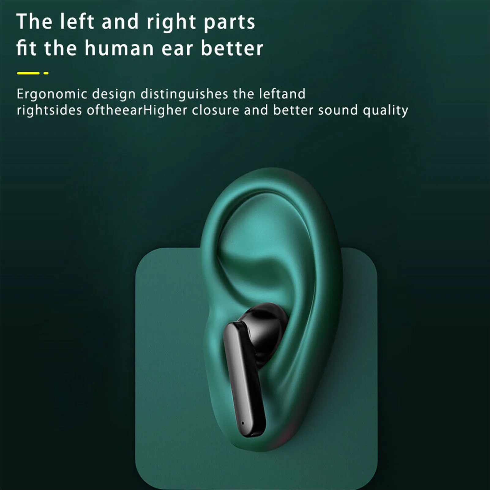 bluetooth earphone in ear wireless earphones audifonos ecouteur sans fil sport Headphone Music Earphones For iPhone Huawei
