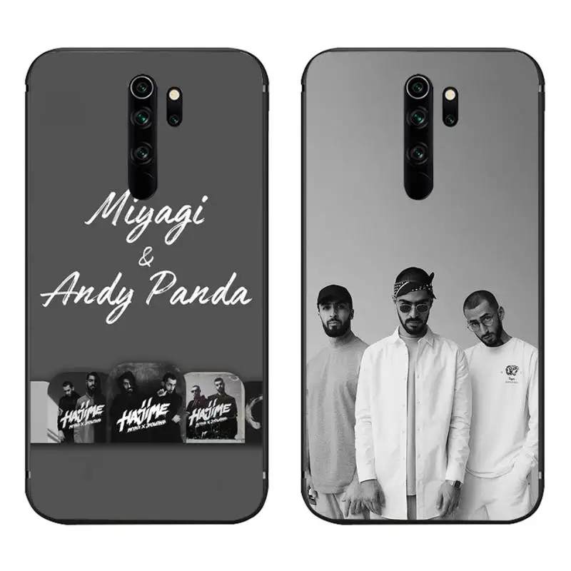 

Miyagi & Andy Panda Phone Case for Redmi 9A 8A 7 6 6A Note 9 8 8T Pro Max Redmi 9 K20 K30 Pro