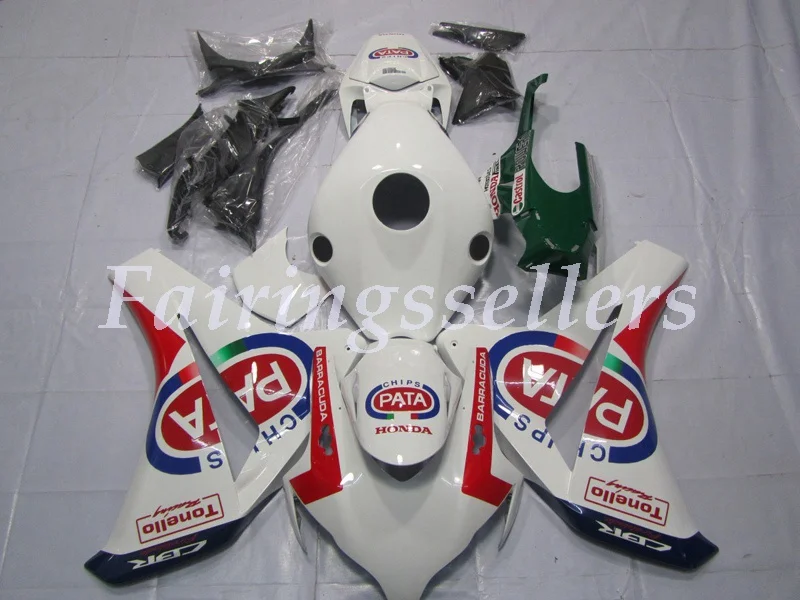 Инъекций ABS Полный обтекатели комплект Подходит для HONDA CBR1000RR 2008 2009 2010 2011 CBR1000RR 08-11 CBR1000 обтекаемой формы желтого и черного цвета