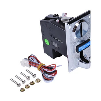 

6 Multi Coins Token Acceptor Selector for Vending Machine Arcade Game 12 Volt 12V Arcade Cabinet Coin Selector