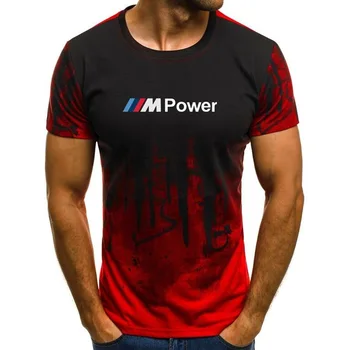 

2020 Brand Summer top Motorsport Men M Series M2 M3 M5 Car Joystick Design Casual hip hop T-Shirt M Power t-shirt G