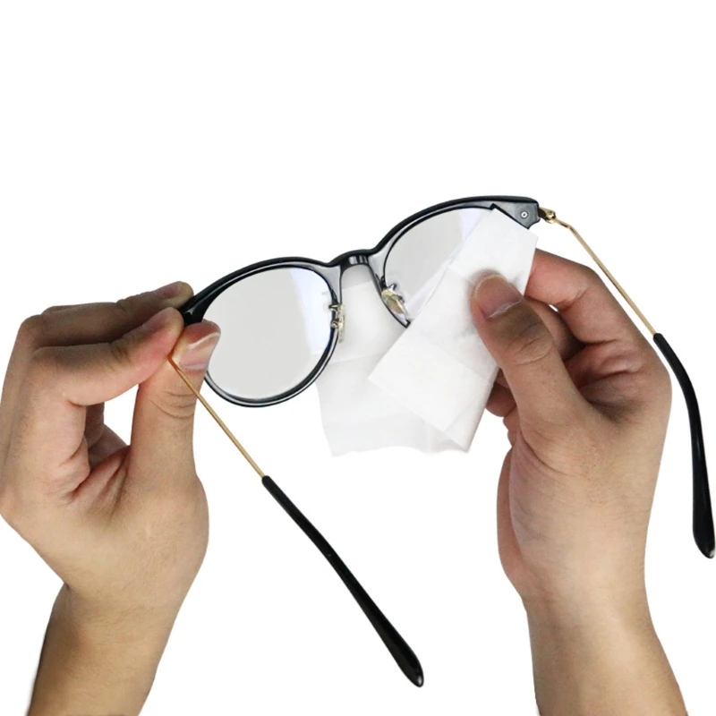 

Premoistened Lens Wipes 24 Pack Anti-Static Anti-Fog Quick-Dry Scratch-Free LED Touch Screen Eyeglasses Cleaning Cloths