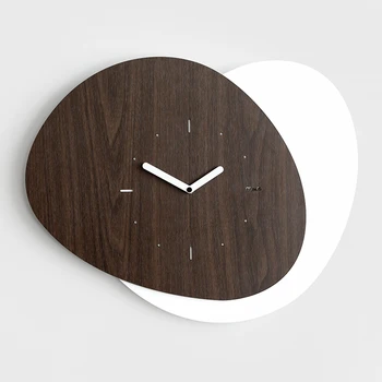 

Nordic Minimalist Wall Clock Modern Design Silent Creative Digital Wall Clock Mute Antique Reloj Pared Home Decoration WE50WC