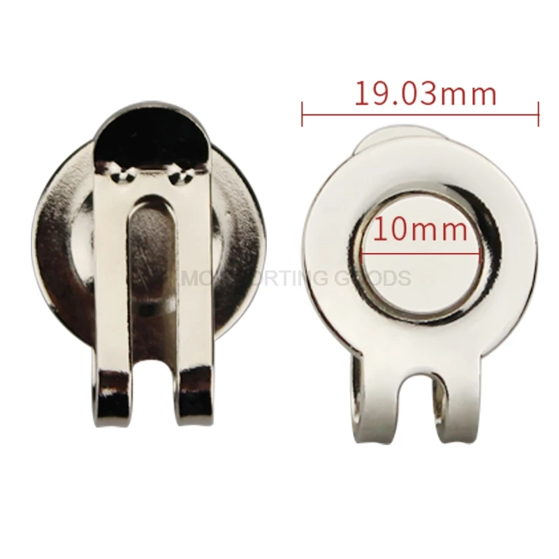 Golf ball marker cowboy hat mark with magnetic cap clip Zinc alloy products