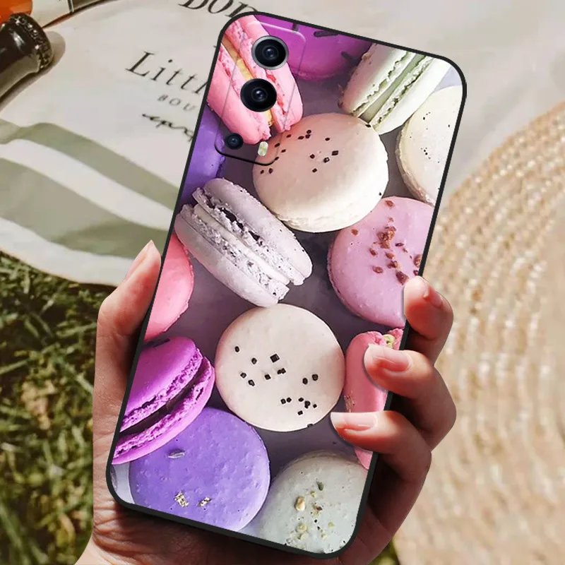 Sleek Silicone Back Cover with Soft Bumper - Premium Protective Phone Shell