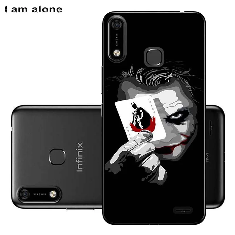 Сумка для телефона I am alone для Infinix Hot 7X624 6,2 дюймов Мягкий ТПУ модные чехлы для мобильных телефонов Infinix Hot 7X624 - Цвет: TPU F37