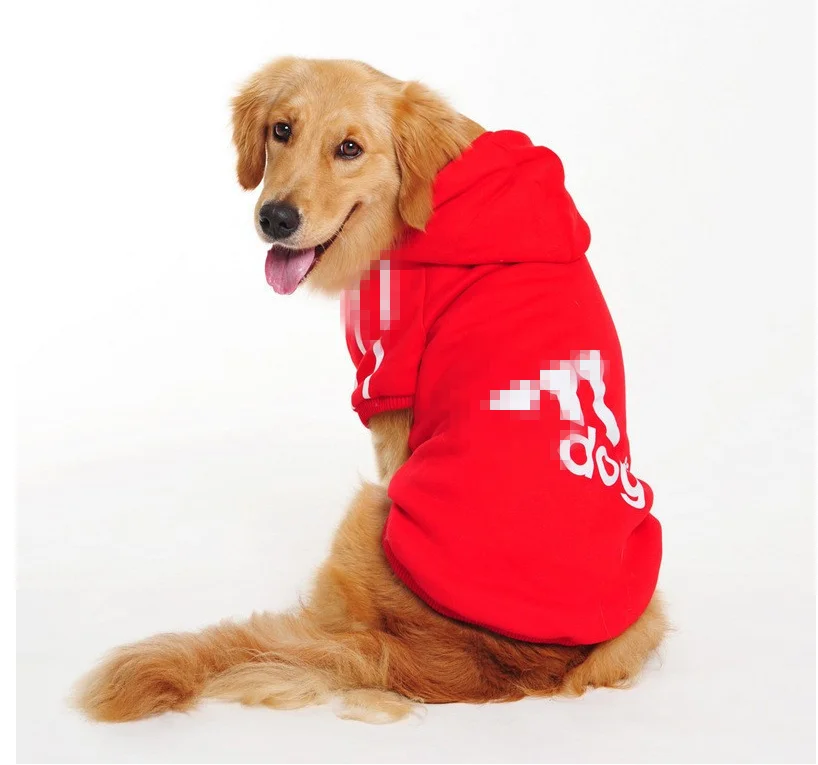 Ideal  s-9XL dogs pets clothing Large Dogs coat Warm Coat Hoodies Jackets Sportswear Sweaters For dog clot