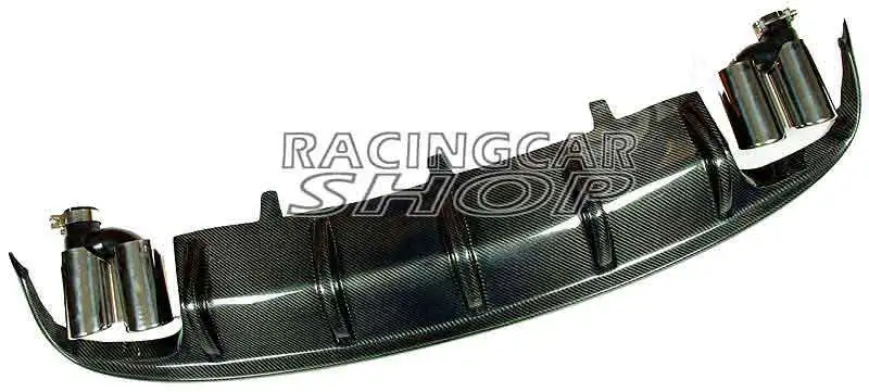 REAL CARBON FIBER MTM Rear Diffuser Fit For Audi A7 Non-Sline Bumper 2012UP